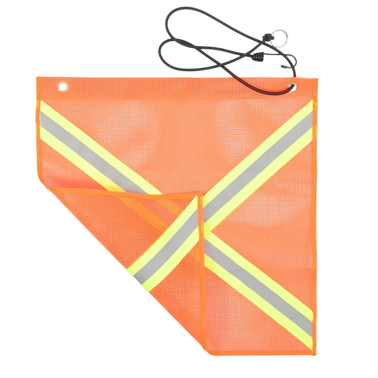 Safety Flag Hanging Decorative Flag Safety Flags for Trucks Night Safety Flags Signal Flags Car Flag