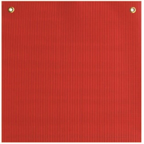 Safety Flag Heavy Duty, Red - 18 x 18 in.