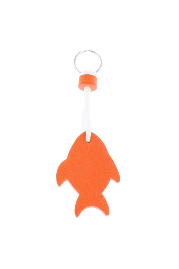 Safety Floating Key Float Water Buoyant Key Holder for Marine Sailing Yachting Fishing Swim Surfing - Fish Shape , Orange