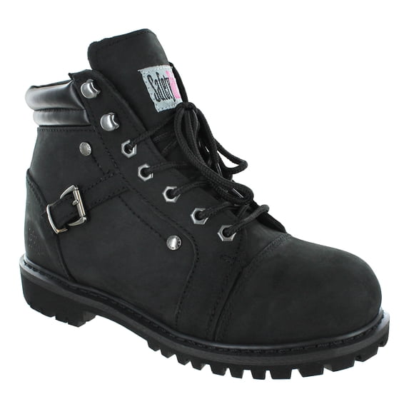 Safety Girl Fusion Adult Female Work Boot - Black Steel Toe 11M Medium