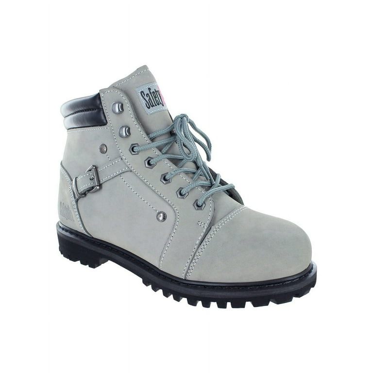 Mens gray work boots hotsell