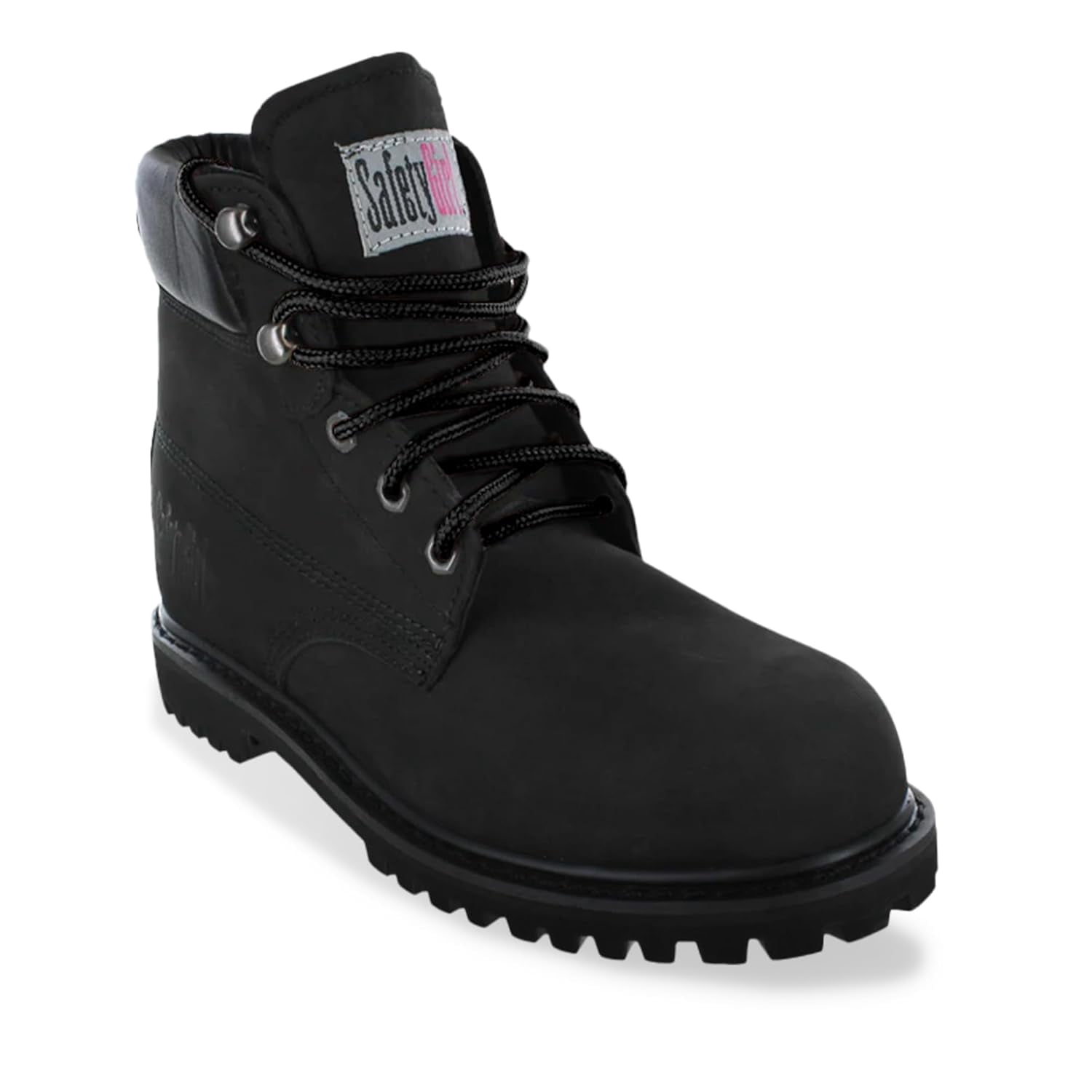 Safety Girl Steel Toe Boots for Women - Black - 9.5M | Waterproof Work ...