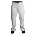 thumbnail image 1 of Safety Girl White Painters Pants - 10 Regular | Made with Comfortable Material Pure Cotton Fabric | Painters Pants for Women with Large Pockets, 1 of 5
