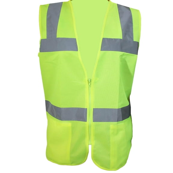 Safety Girl SG-2HVV-Yellow-3X Women's Class 2 Hive's Safety Vest, Polyester, Yellow, 3XL