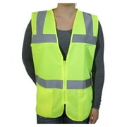 Safety Girl Women's Class 2 High-Vis Safety Vest Hi-Viz Yellow XL