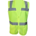 thumbnail image 1 of Women's Type R Class 2 High-Visibility Yellow Safety Vest for Women - XL | Yellow Work Vest for Daytime Visibility | Fitted and Contoured with Zipper Closure and 2 Inside Pockets, 1 of 7