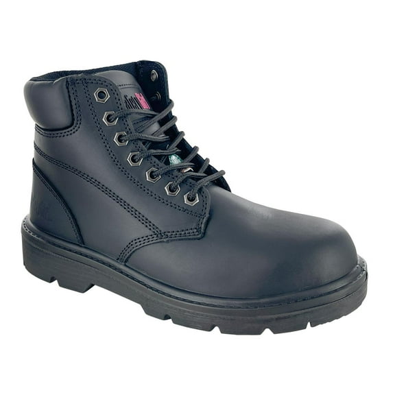 Safety Girl Women's Somerset Black 6" Waterproof EH PR Steel Toe Boots - 15501-BLK - Size 7M