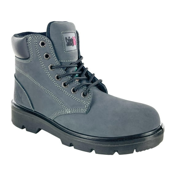 Safety Girl Women's Somerset Gray 6" Waterproof EH PR Steel Toe Boots - 15501-GRY - Size 7.5M