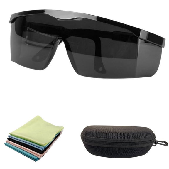 Safety Glasses F or U V Light Security 190 450nm Effect Resistant Against Spatter Welding Glasses Modifiable Carry Case