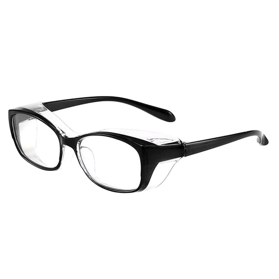 Safety Goggles Blue Light Blocking Eyeglasses Anti-Fog for Men Women Protective Glasses Black for Office Gaming Men Women 1pc