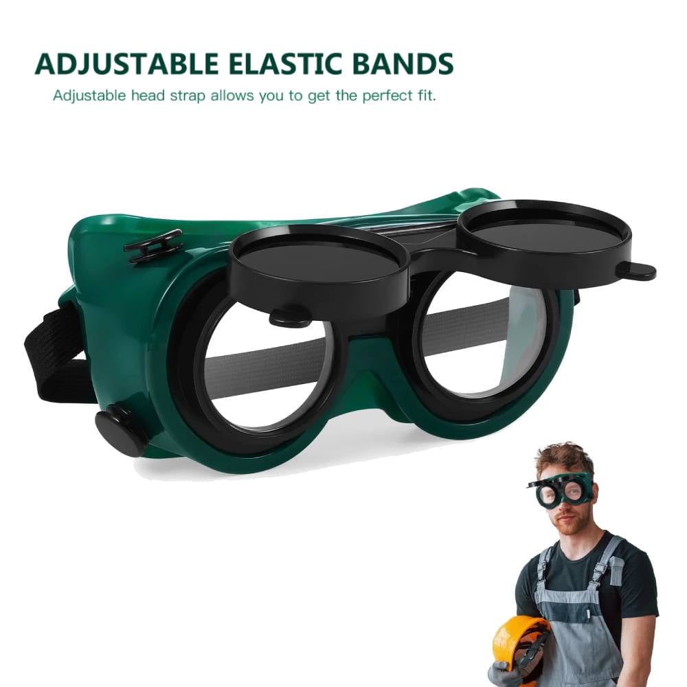 Safety Goggles Glasses Sunglasses Mask Shockproof Nurse Eye Dust Shade 14 Welding Man