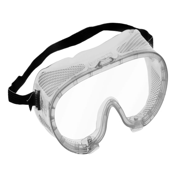 Safety Goggles - Vented with Adjustable Elastic Strap to Fit All Sizes - Laboratory Safety Equipment - Eisco Labs