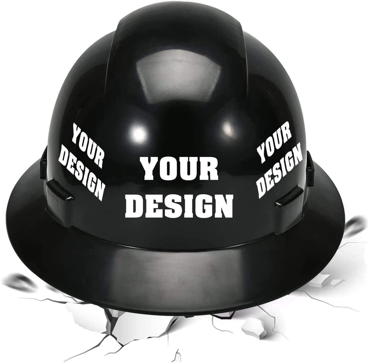 Custom Oilfield Hard Hats