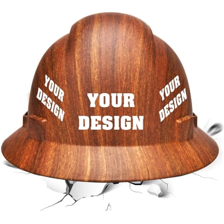 Safety Hard Hat Customize Logo Protective Head Outdoor Work Hat (White (standard))