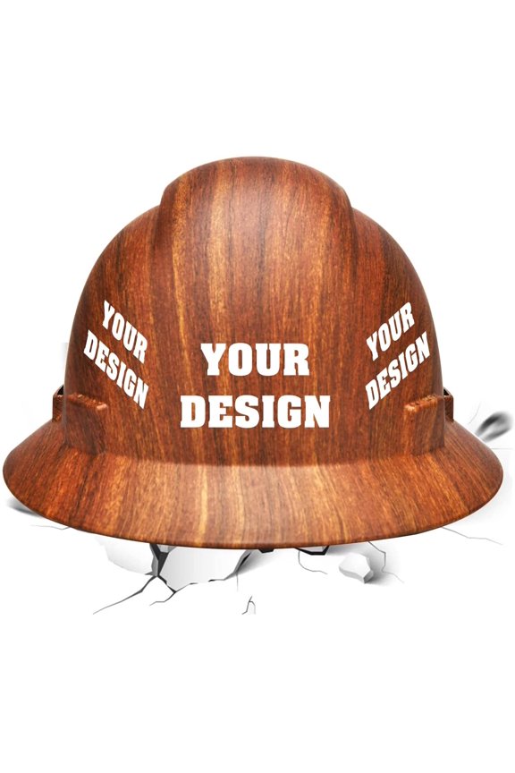 Safety Hard Hat Customize Logo Protective Head Outdoor Work Hat (White (standard))