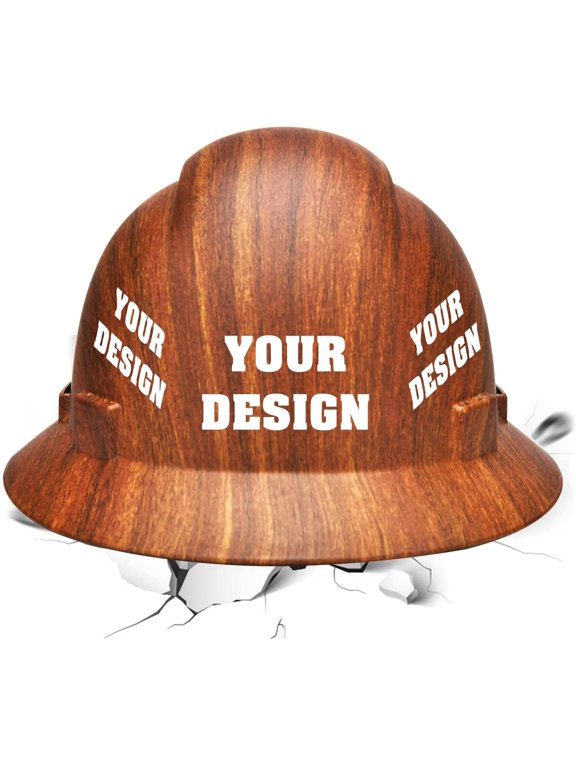 Safety Hard Hat Customize Logo Protective Head Outdoor Work Hat (White (standard))