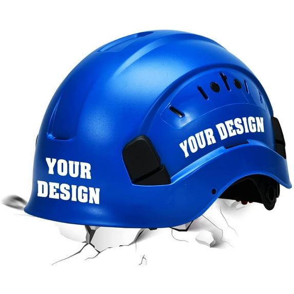 Safety Hard Hat Customize Logo Protective Head Outdoor Work Hat (White (standard))