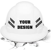 Safety Hard Hat Customize Logo Protective Head Outdoor Work Hat White standard