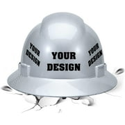 Safety Hard Hat Customize Logo Protective Head Outdoor Work Hat White standard
