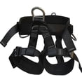 thumbnail image 1 of Safety Harness, Climbing Equipment Drop Protection Half Body Working at Heights Belt, Black, 1 of 6