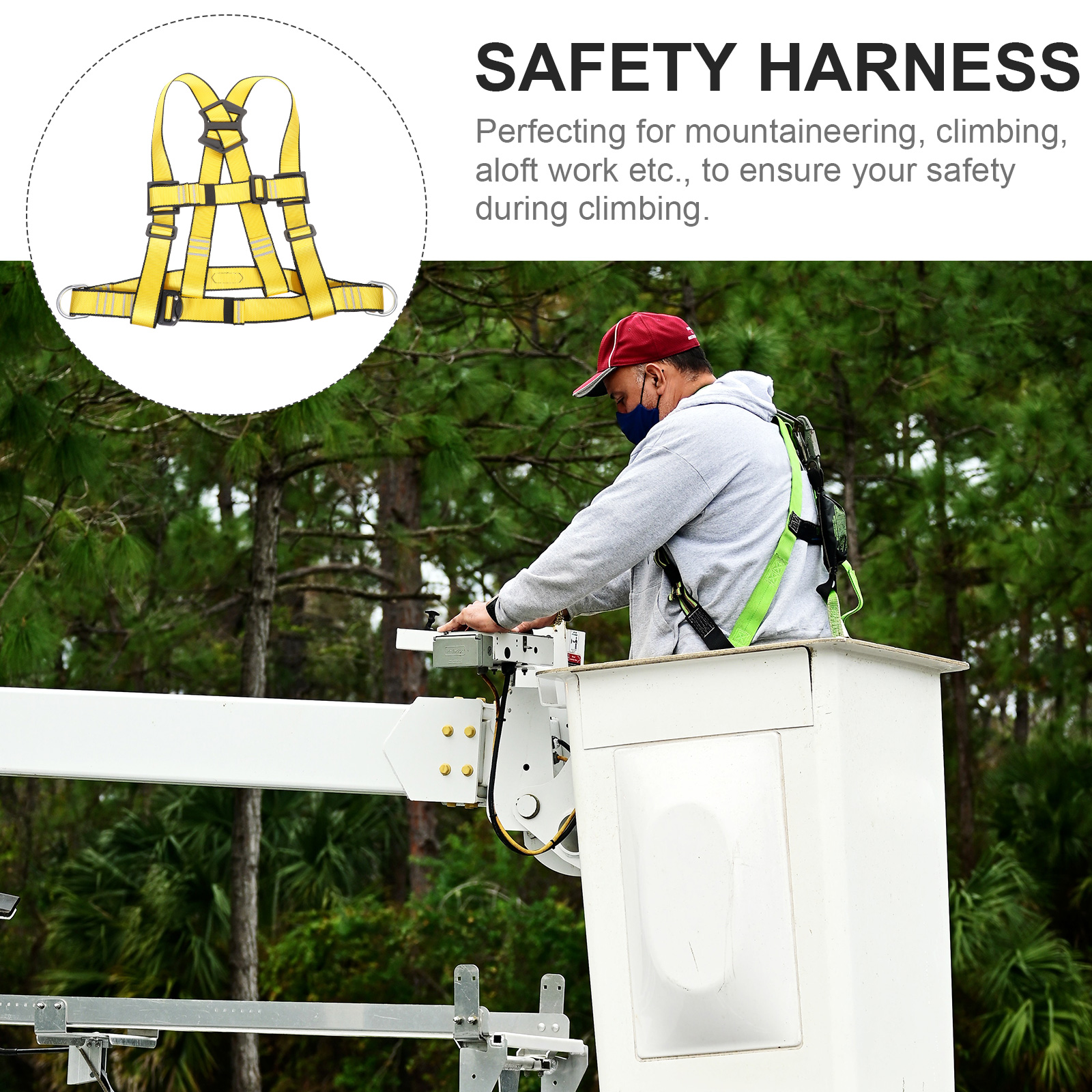 Safety Harness Fall Protection Construction Safety Harness Body Safety Harness
