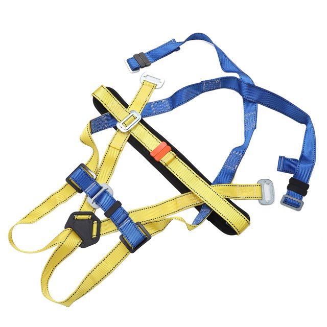 Safety Harness Fall Protection Kit 5 Points Full Body Roofing Harnesses