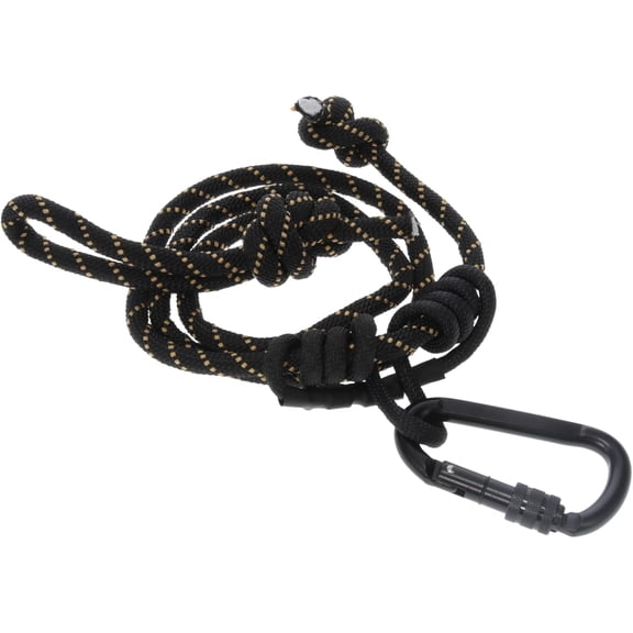 Safety Harness Lineman's Rope (Black/Orange)