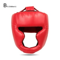 Safety Head Guard, Kickboxing Head Gear for Adults/Kids, Closed Type Boxing Helmet for MMA Training Sparring Martial Arts Boxing Helmet, Muay Thai Boxing Safety Head Guard for Adult Kids D7I8