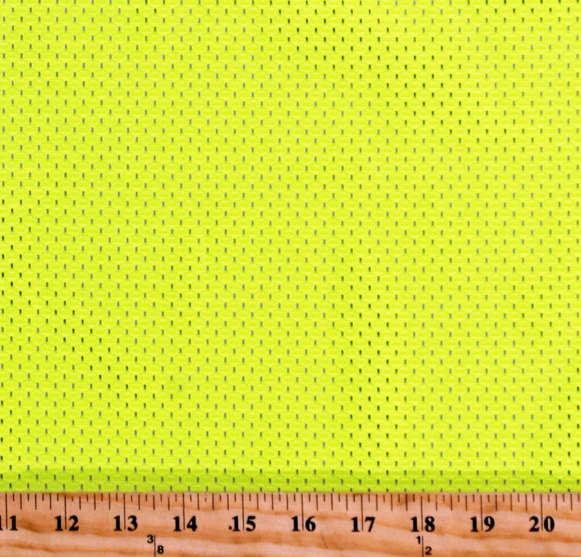 Safety High Visibility Yellow Fluorescent Sports Mesh 62