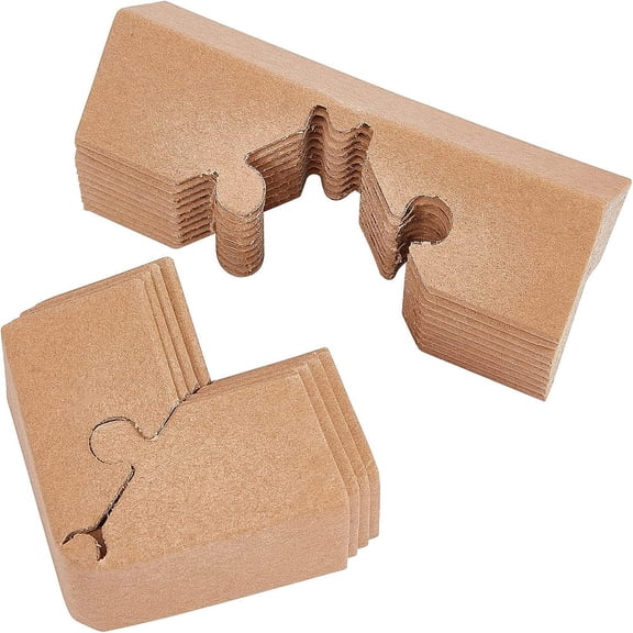 Safety Kraft Paper Corner Protector BurlyWood 45x160x40mm for DIY