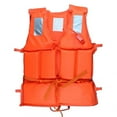 Safety Life Jacket for Adults Swim Vest and Reflective Strip