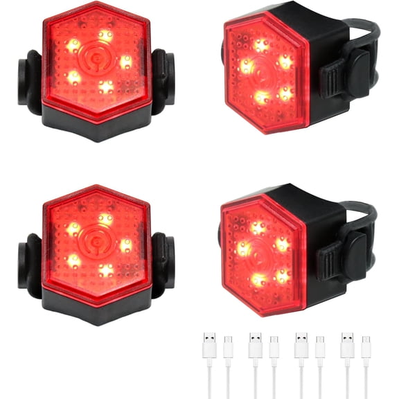 Safety Light, Running Lights for Runners   Tail Lights Clip  Dogs Light for Walking at Night, Jogging, High Visibility Strobe Accessories Hiking Cycling Camping Boat