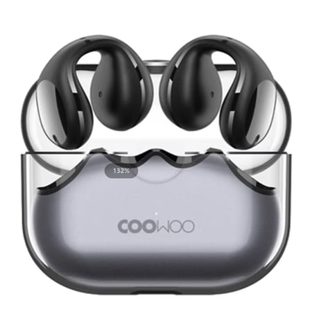 COOWOO Wireless headset,Wireless IPX6 Waterproof Tablet Computer Laptop 20H Wireless Case IPX6 Waterproof Wireless Smart Tablet Computer Wireless 20H Wireless Air Conduction Case Waterproof Smart