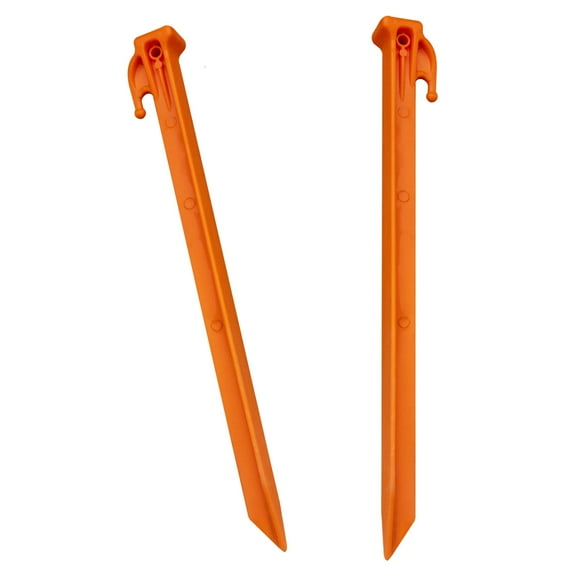 Safety Orange 12" Utility Stake (15-Pack)