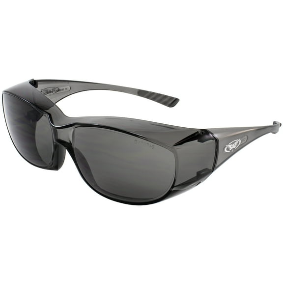 Safety Oversite Safety Glasses With Smoke Lens