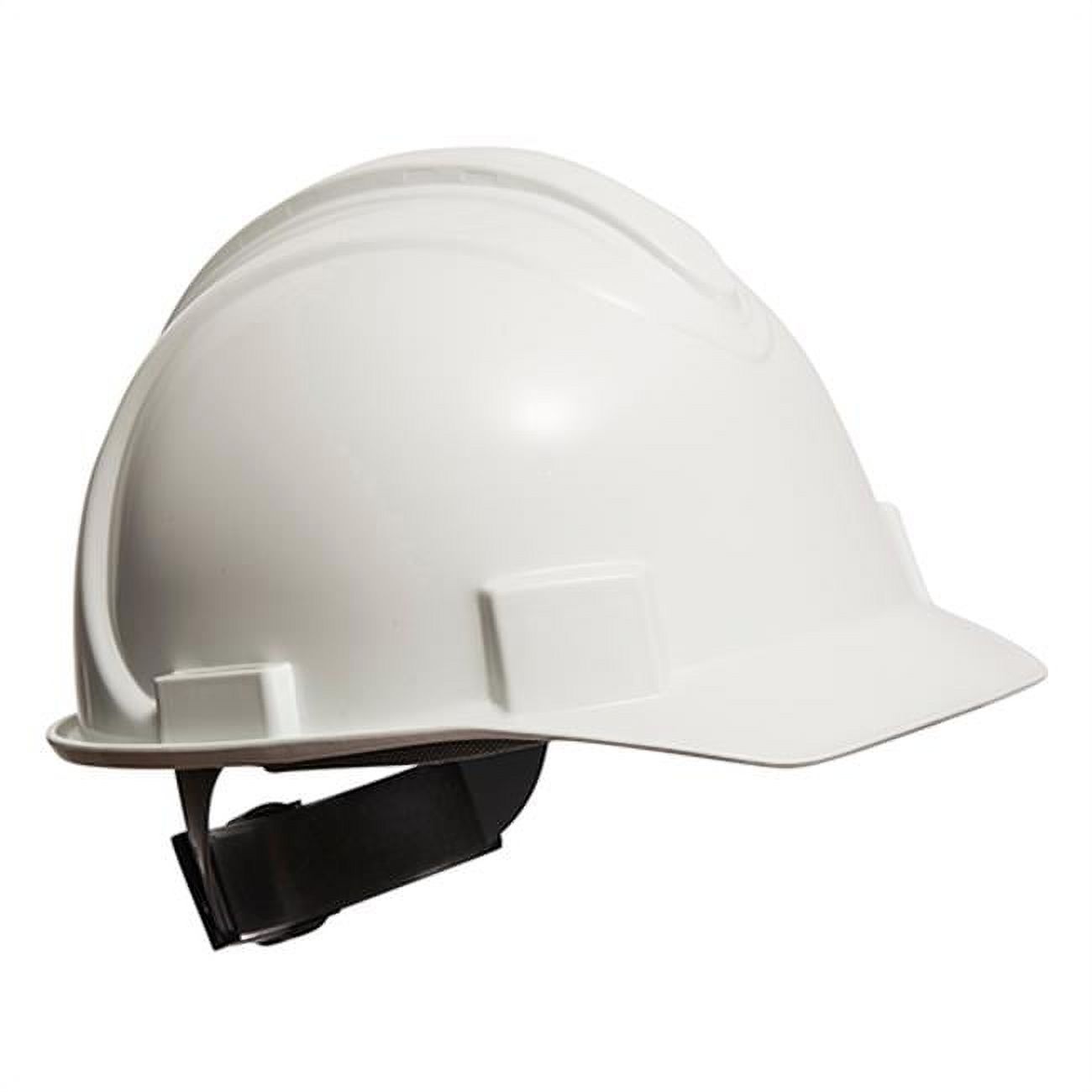 Safety Pro Hard Hat, White Regular