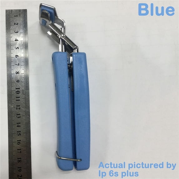 Safety Protect Tools Multifunctional Kitchen Dish Clamp Anti Slip Handle Anti-Scald Clip Bowl Holder BLUE