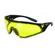 Safety Python Safety Glasses With Yellow Tint Lens