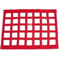 thumbnail image 1 of Safety Racing 18 x 24 Red Ribbon Style Window Net, Nylon/Polyester, 1 of 9