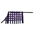 thumbnail image 1 of Speedway Motors Safety Racing Purple Grand National Window Safety Net with Buckle Release 16 x 24 Inch Base 34.25 Inch Mount Bar Universal Fit Quick Release Nylon, 1 of 9