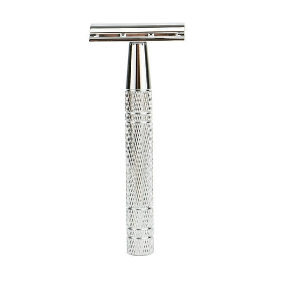 Safety Razor, Single Blade Razor, Rose Gold Double Edge Safety Razor for Women,with 10 Platinum Coated Double Edge Safety Razor Blades, Reusable Metal Razors for Men, Travel Single Blade Razor