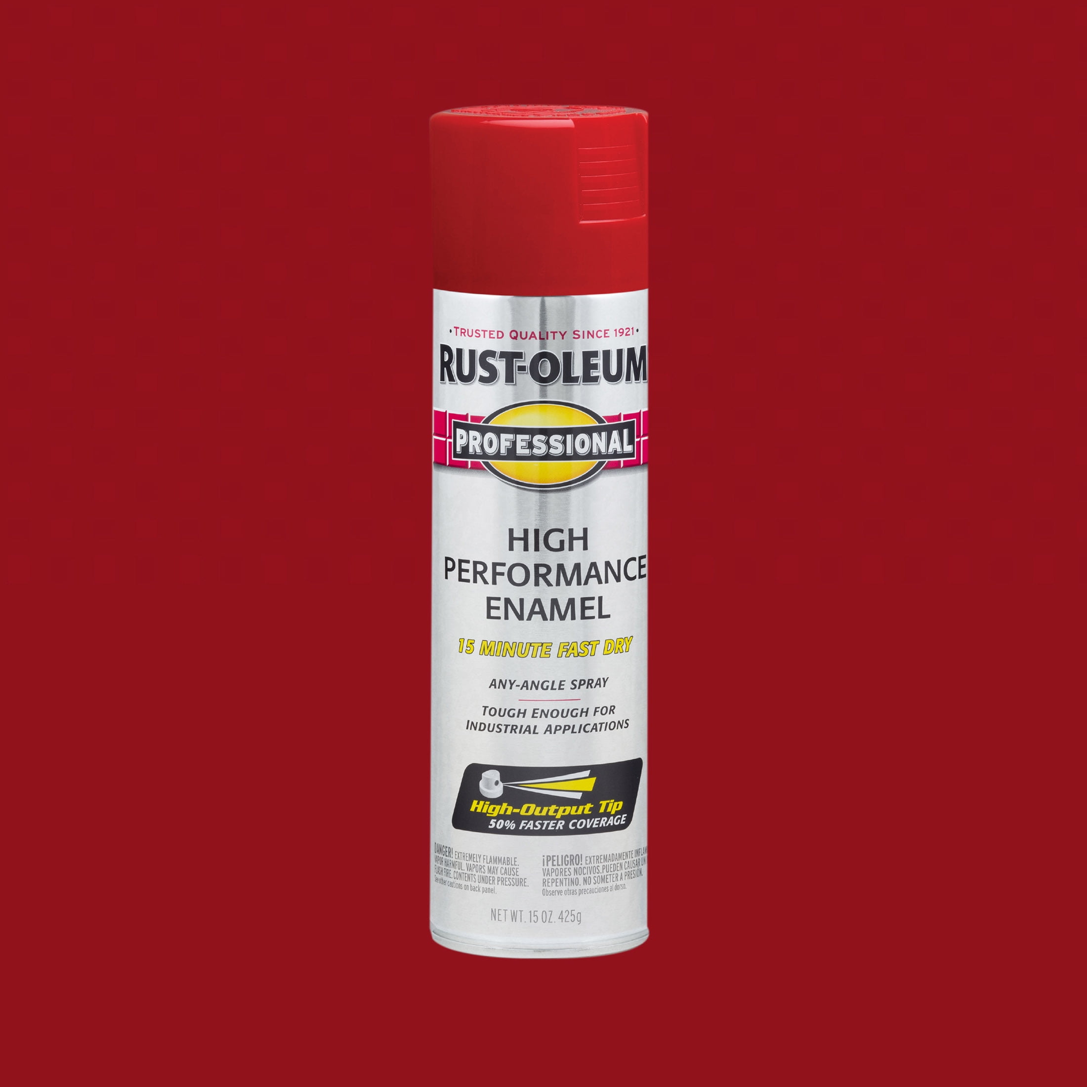 GKT　Red L paint Rust-Oleum Safety Red High Performance Gloss Enamel Spray Paint 15