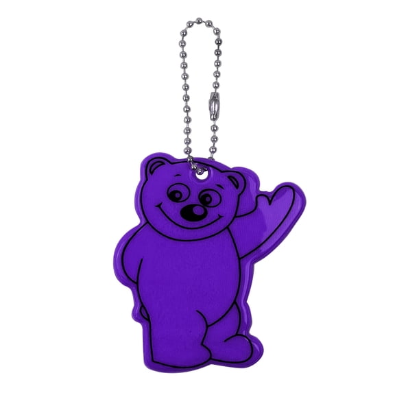 Safety Reflectors - Bear - Stylish Reflective Gear for Jackets, Bags, Purses, Backpacks, Strollers Wheelchairs
