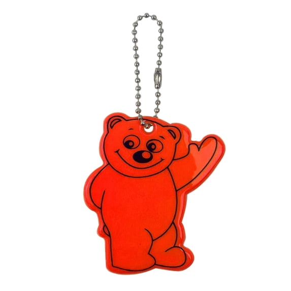 Safety Reflectors - Bear - Stylish Reflective Gear for Jackets, Bags, Purses, Backpacks, Strollers Wheelchairs