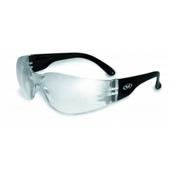 Safety Rider SRAF-001 Anti-Fog Safety Glasses With Clear Lens - Clear