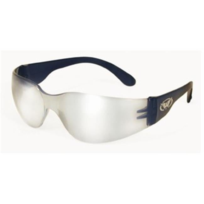 Safety Rider Safety Glasses With Clear Mirror Lens
