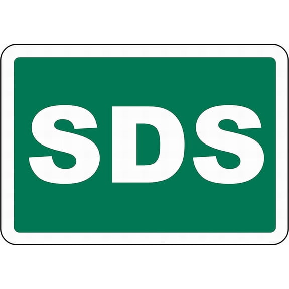 Safety Security Sign 12x16 SDS Sign Notice Warning Sign Decor Tin Metal