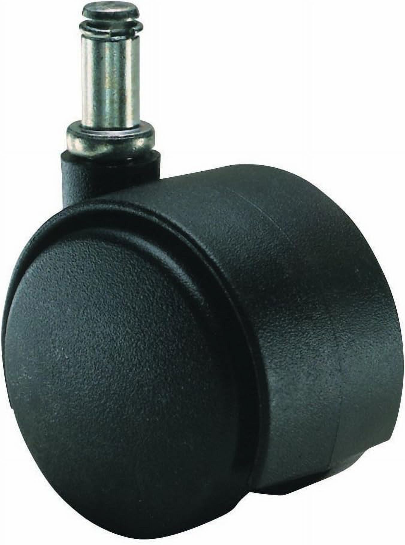 Safety Series Chair Mat Casters, Standard Neck, 3/8" Dia. X 7/8" Long