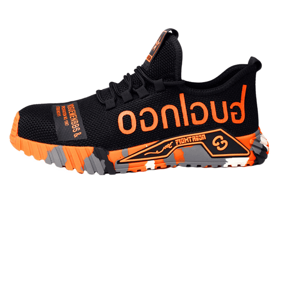 Safety Shoes Men Composite Steel Toe Cap Women Trainers,Safety Trainers Steel Toe Protection Lightweight Comfortable Breathable Work Shoes
