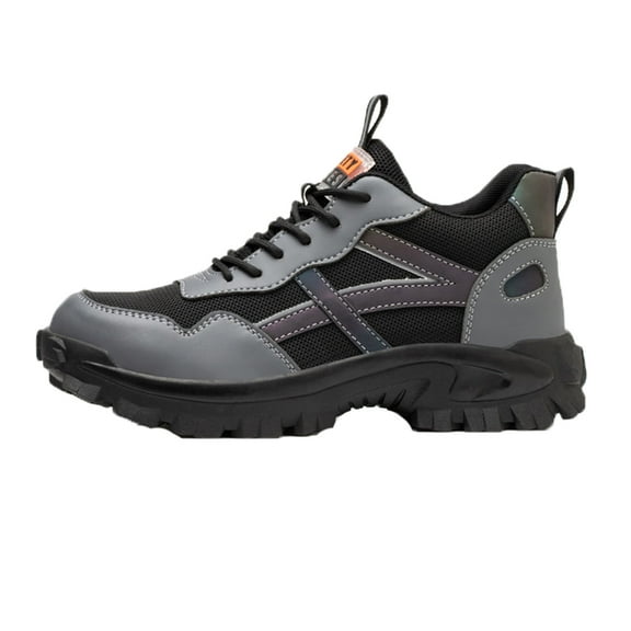Safety Shoes Men'S Work Shoes, Lightweight, Breathable Steel Toe Cap Shoes Eu 37-48